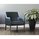 Wolfe Vintage Blue Lounge Chair